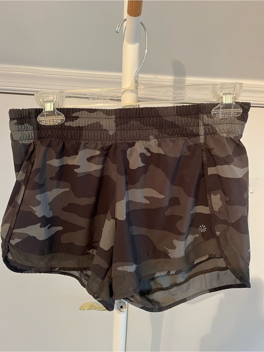 Athleta Women's Gray Camo Athletic Shorts